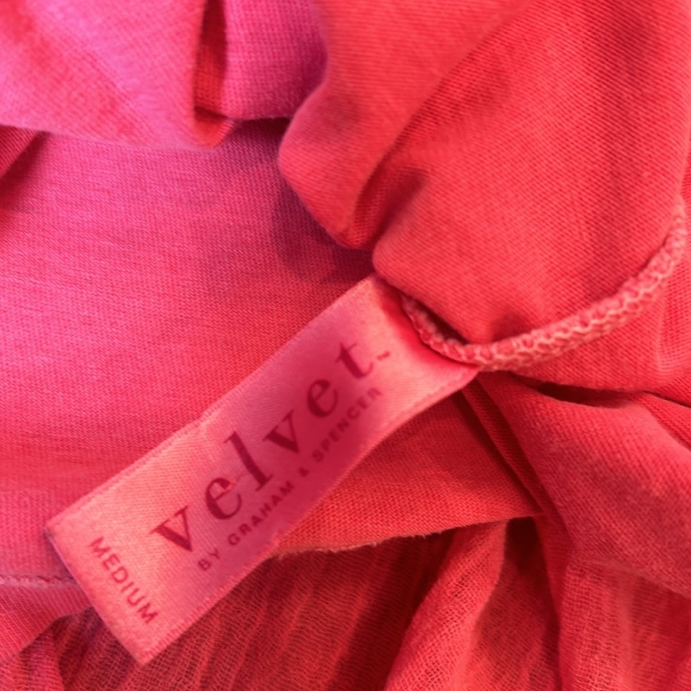 Velvet Long Pink Tank Top - Picture 13 of 13
